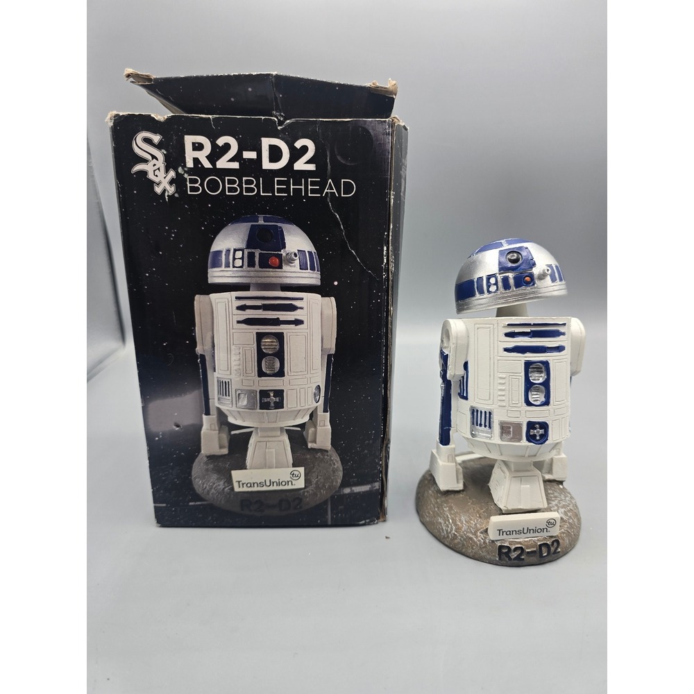 Chicago White Sox Star Wars R2-D2 Bobblehead SGA TransUnion Promotional Figure